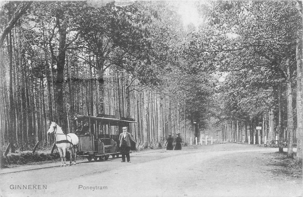 388-444-009 Breda Poneytram Ginneken, Verzenden, Voor 1920, Noord-Brabant