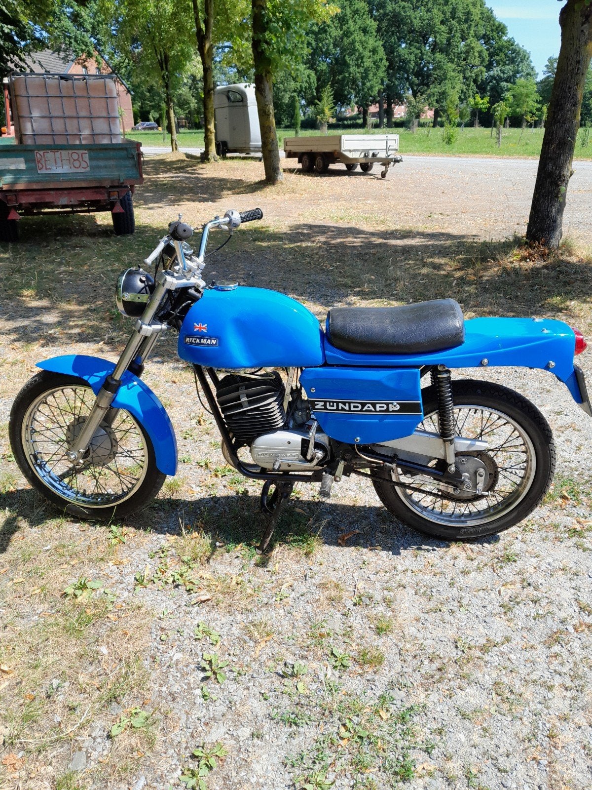 Rickman metisse Zündapp 125 GS, Gebruikt, 125 cc, Enduro, Handgeschakeld
