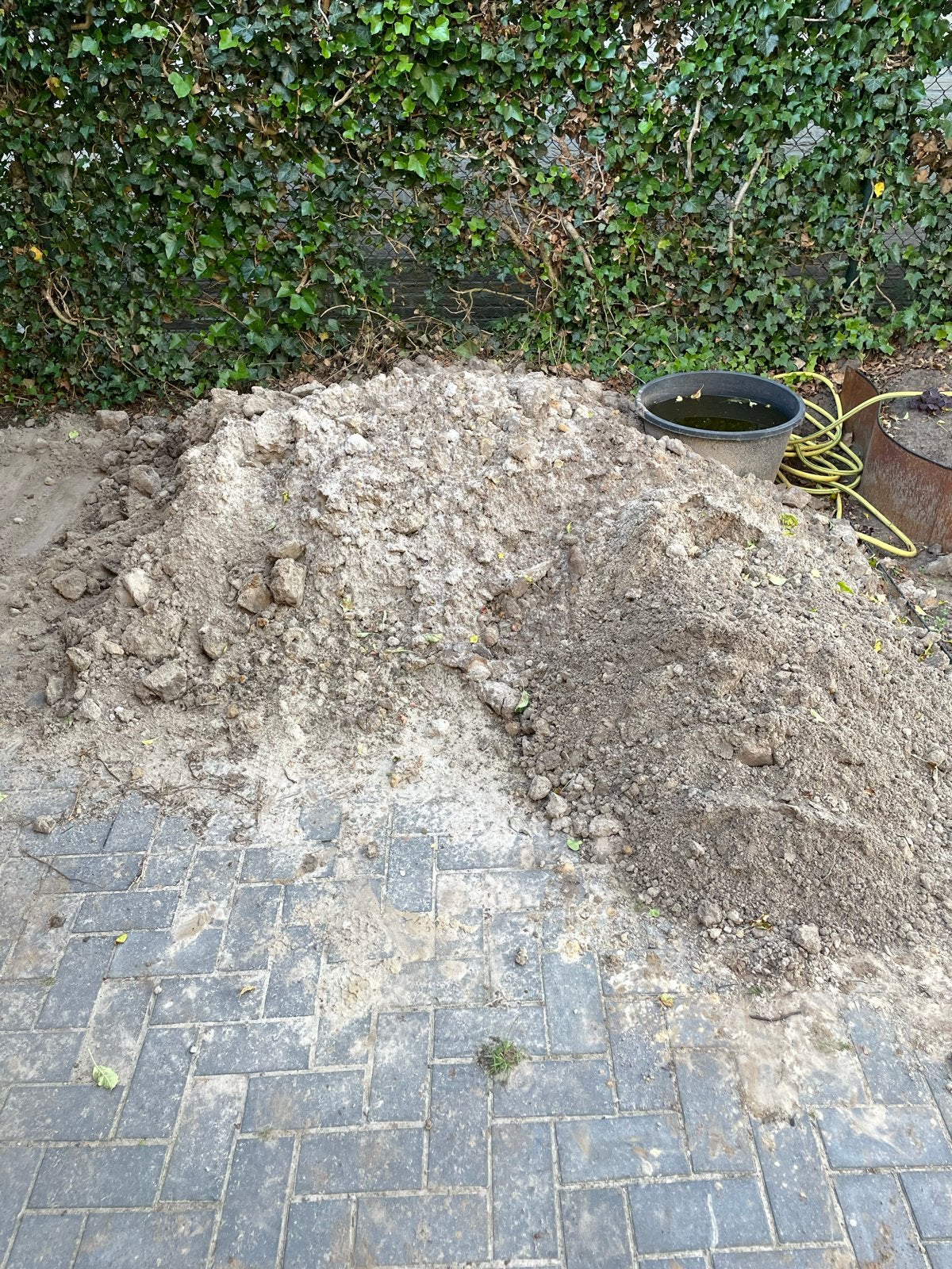 Gemengd zand - Gratis af te halen, Tuin en Terras, Zand, Ophalen, Gebruikt, Ophoogzand