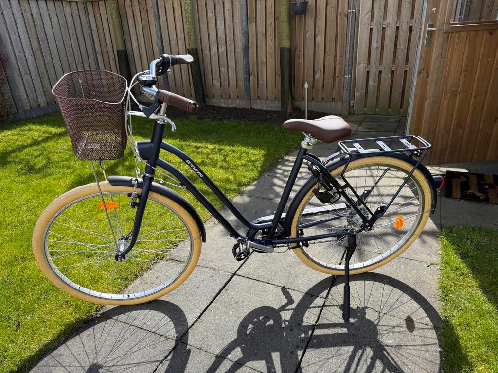 Damesfiets Elops 520 - Zo goed als nieuw, (Extra) lage instap, Zo goed als nieuw, 50 tot 53 cm, Ophalen