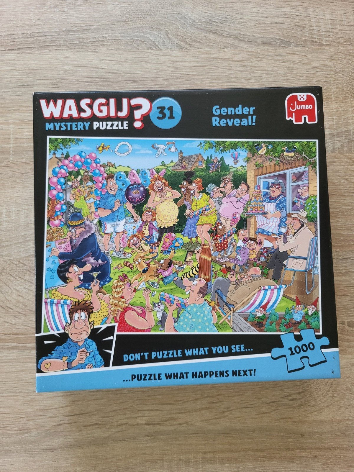 Nieuwste Wasgij puzzel Mystery 31, Ophalen of Verzenden, 500 t/m 1500 stukjes, Zo goed als nieuw