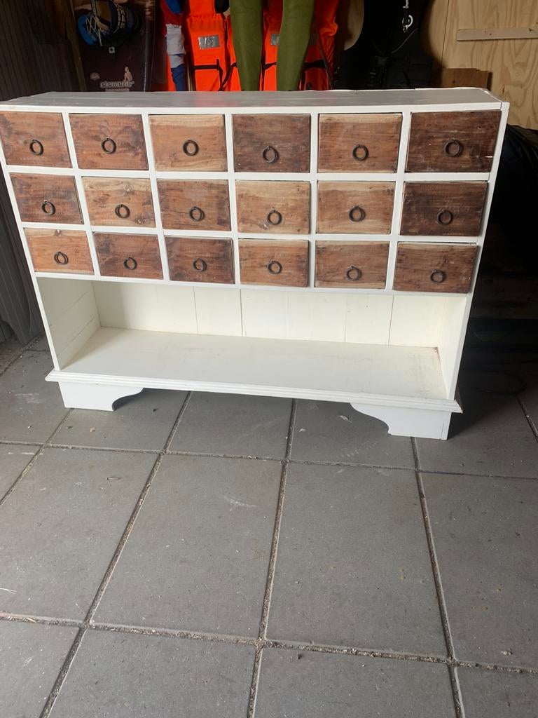 Apothekers kast.. / Ladenkast, Ophalen, 5 laden of meer, 50 tot 100 cm, Zo goed als nieuw