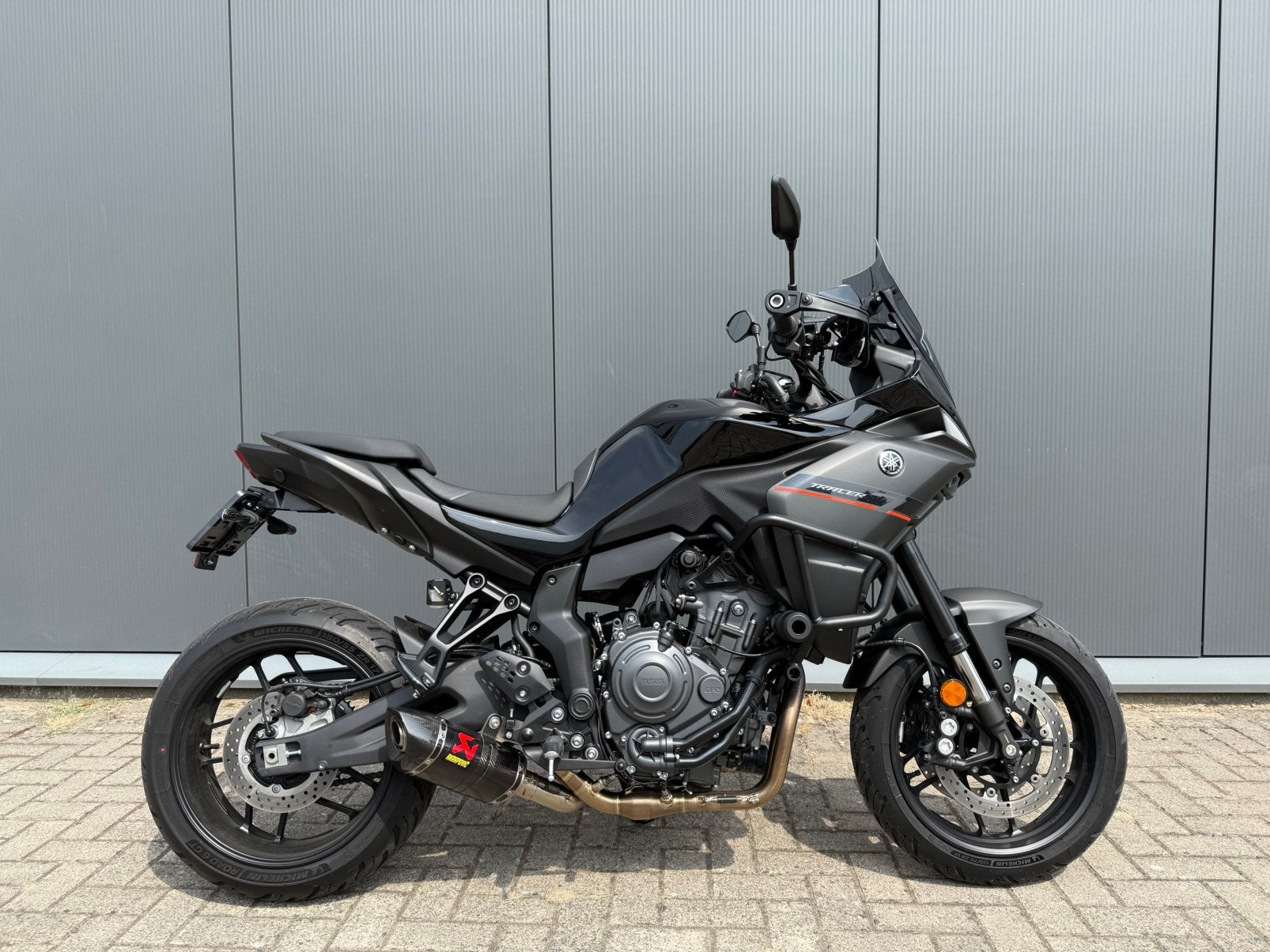 Yamaha tracer 7 akrapovic 2026 ZGAN bomvol optie’s, Motoren, Motoren | Yamaha, 700 cc, 2 cilinders, Handvatverwarming, Nieuw