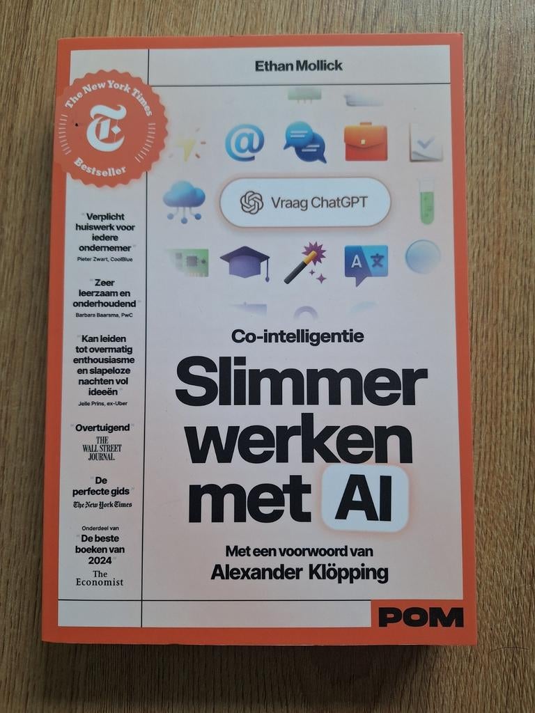 Slimmer werken met AI - Co-intelligentie (2024 editie), Boeken, Informatica en Computer, Vakgebied of Industrie, Ethan Mollick