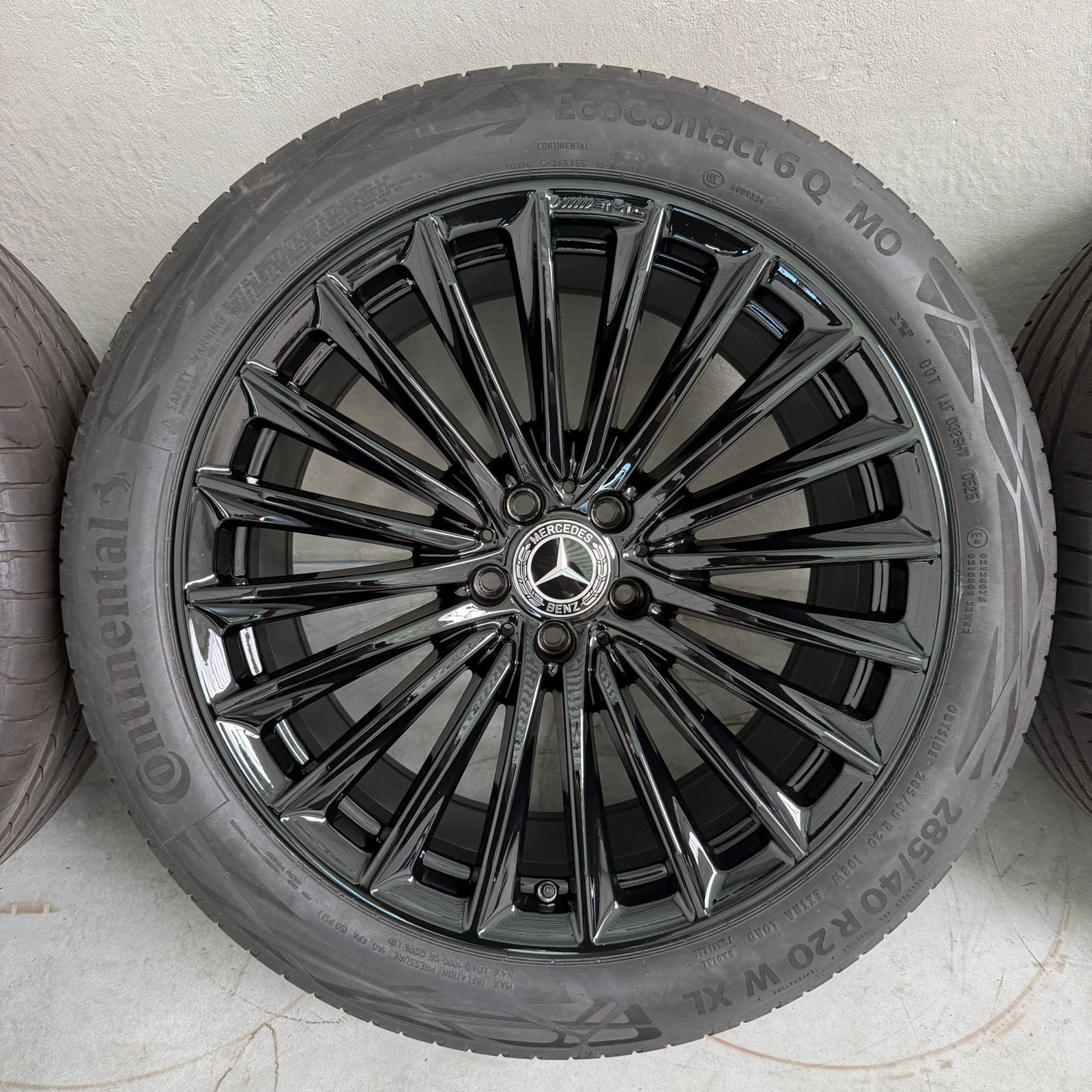 20 inch Mercedes AMG GLC W254 C254 velgen met zomerbanden, Auto-onderdelen, Banden en Velgen, Gebruikt, 285 mm, Ophalen of Verzenden