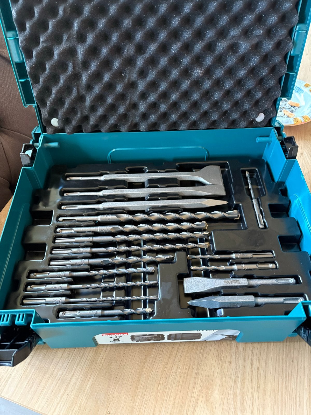 Makita B-53877 SDS-Plus Boor- en Beitelset (17-delig), Ophalen, Nieuw, Boor- en/of Breekhamer