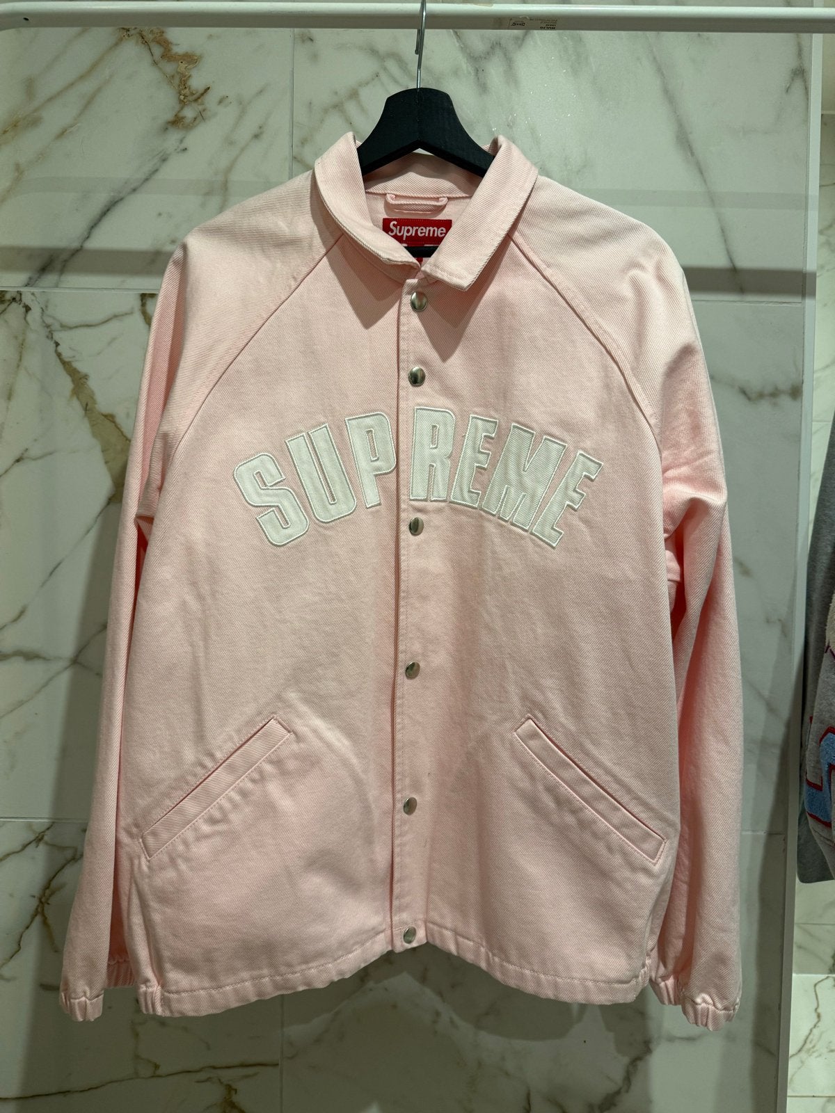Supreme Coach Jacket - Maat M - Zo goed als nieuw, Verzenden, Zo goed als nieuw, Maat 48/50 (M), Roze