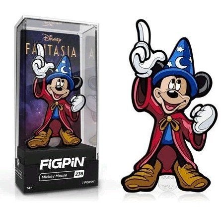 GEZOCHT: FiGPiN Sorcerer Mickey Mouse Disney Fantasia, Ophalen, Mickey Mouse, Beeldje of Figuurtje