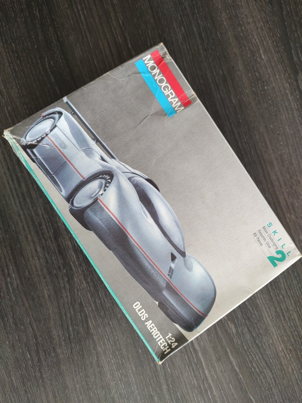 Monogram 2901 Olds Aerotech 1:24 - Zeldzaam!, Auto, Groter dan 1:32, Ophalen of Verzenden, Zo goed als nieuw