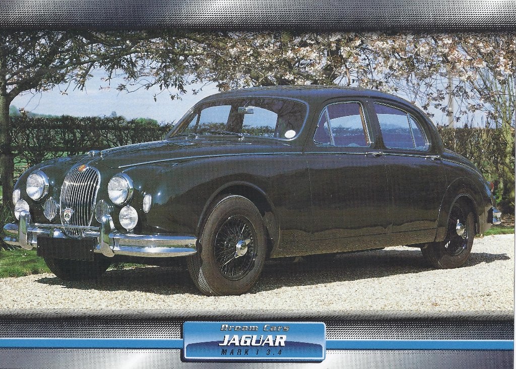 Ma429 foto jaguar mark 134, Ophalen of Verzenden, Voor 1940, Zo goed als nieuw, Overige onderwerpen