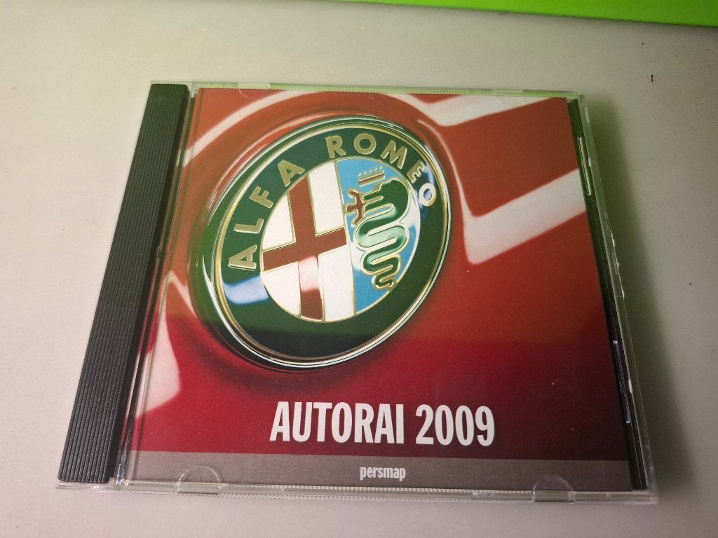 Persmap CD-ROM - Alfa Romeo AutoRAI 2009, Ophalen of Verzenden, Zo goed als nieuw, Alfa Romeo
