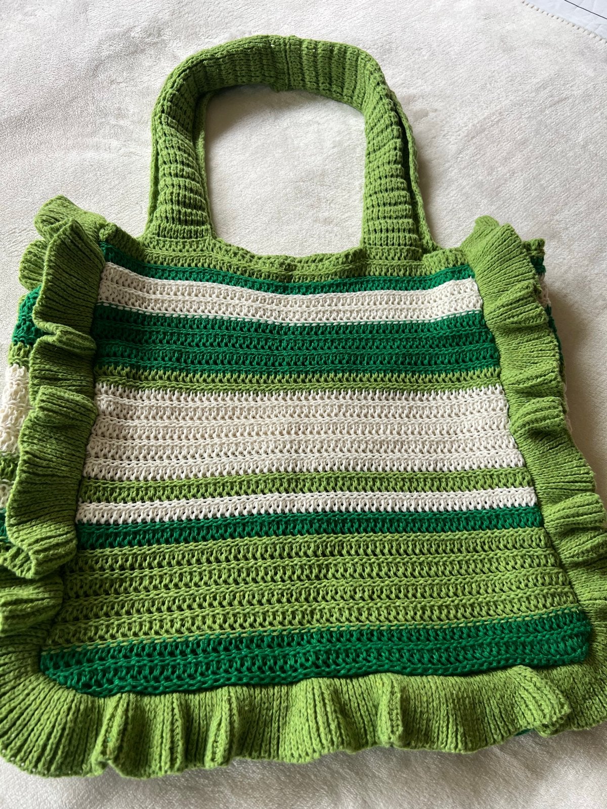 Leuke Gehaakte Tas van Sissy Boy - Nieuw, Ophalen of Verzenden, Nieuw, Groen, Shopper
