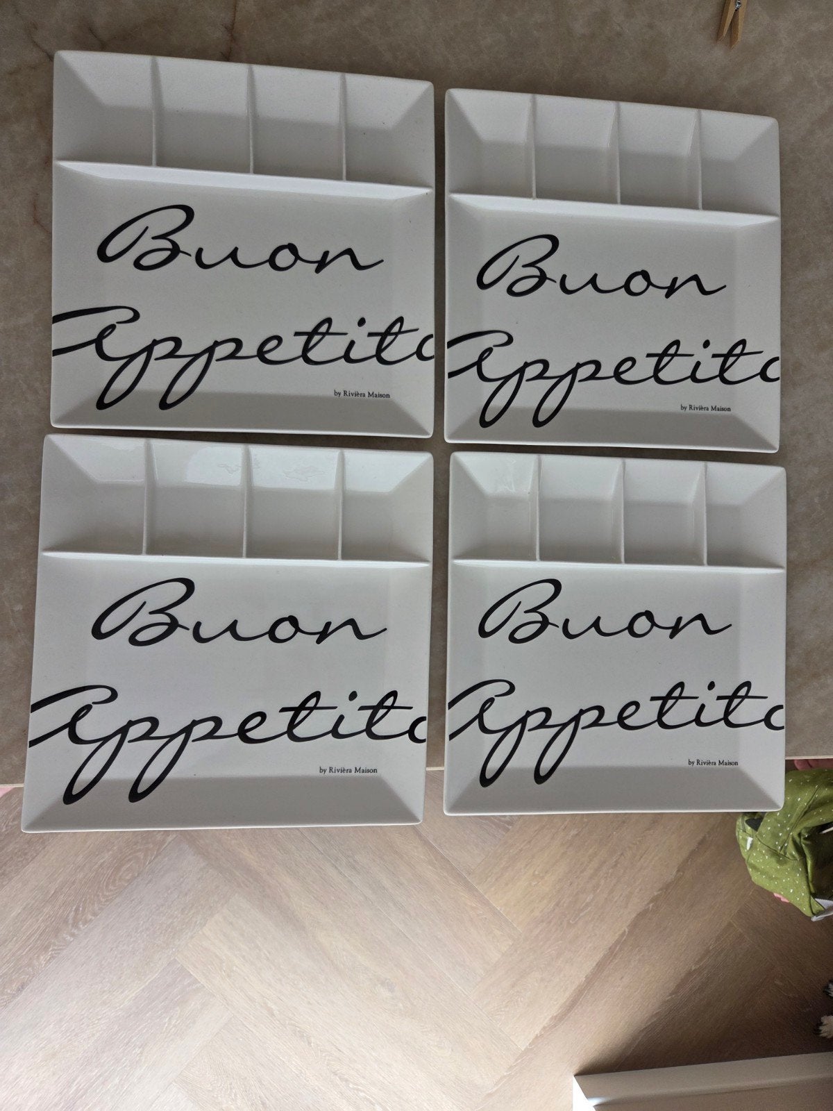 gourmet borden Riviera maison, Ophalen, Zo goed als nieuw