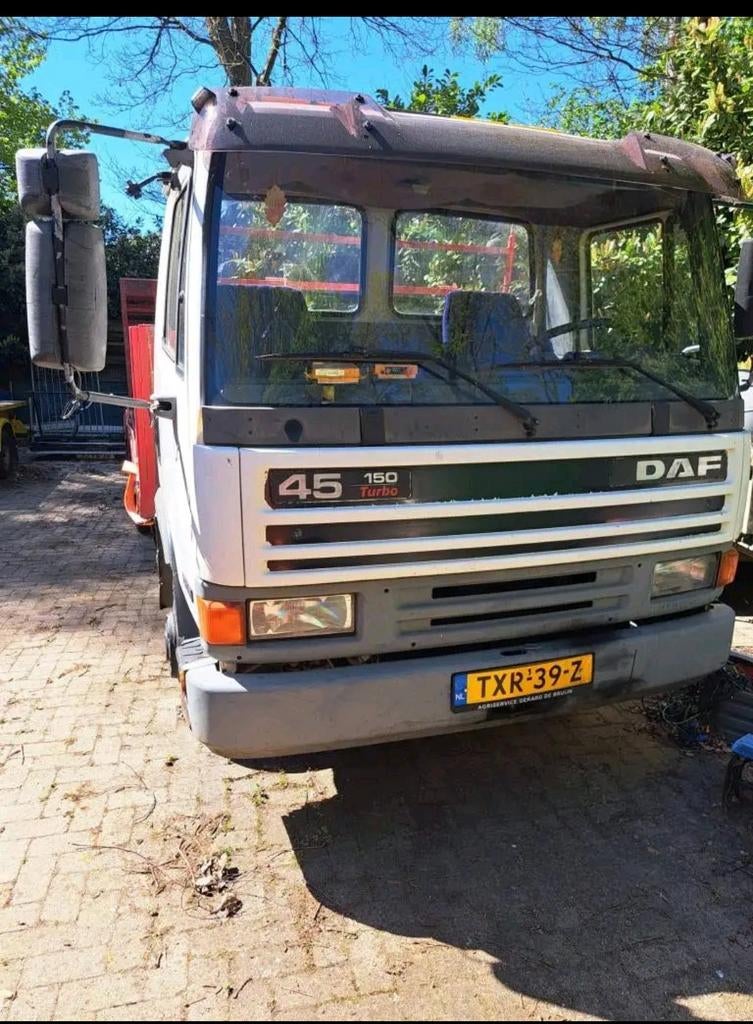 mmbs daf 40km/h transportwagen, Ophalen