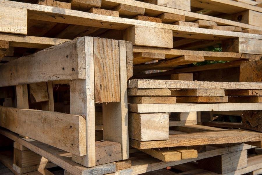 gratis pallets, Ophalen, Gebruikt, 50 mm of meer, Pallet