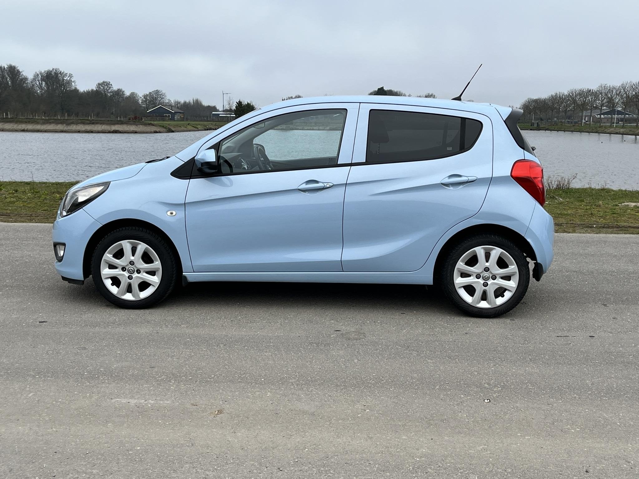 Opel KARL 1.0 ecoFLEX Edition Airco, cruise, stoel-stuurverw, Voorwielaandrijving, 839 kg, Stof, Gebruikt