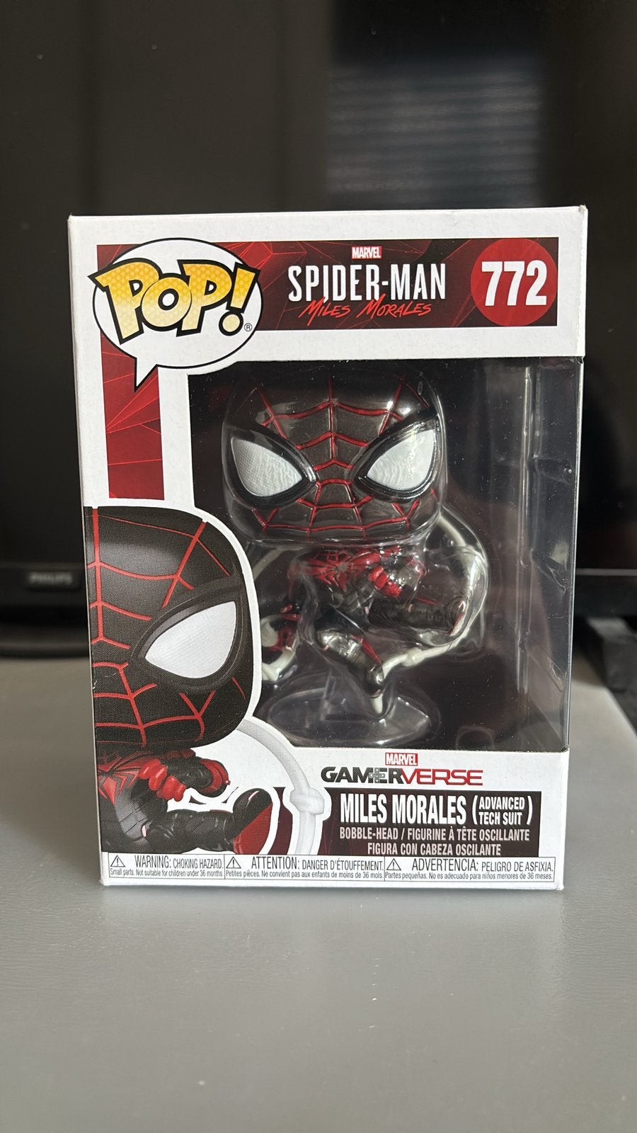 Miles Morales funko pop, Ophalen, Zo goed als nieuw