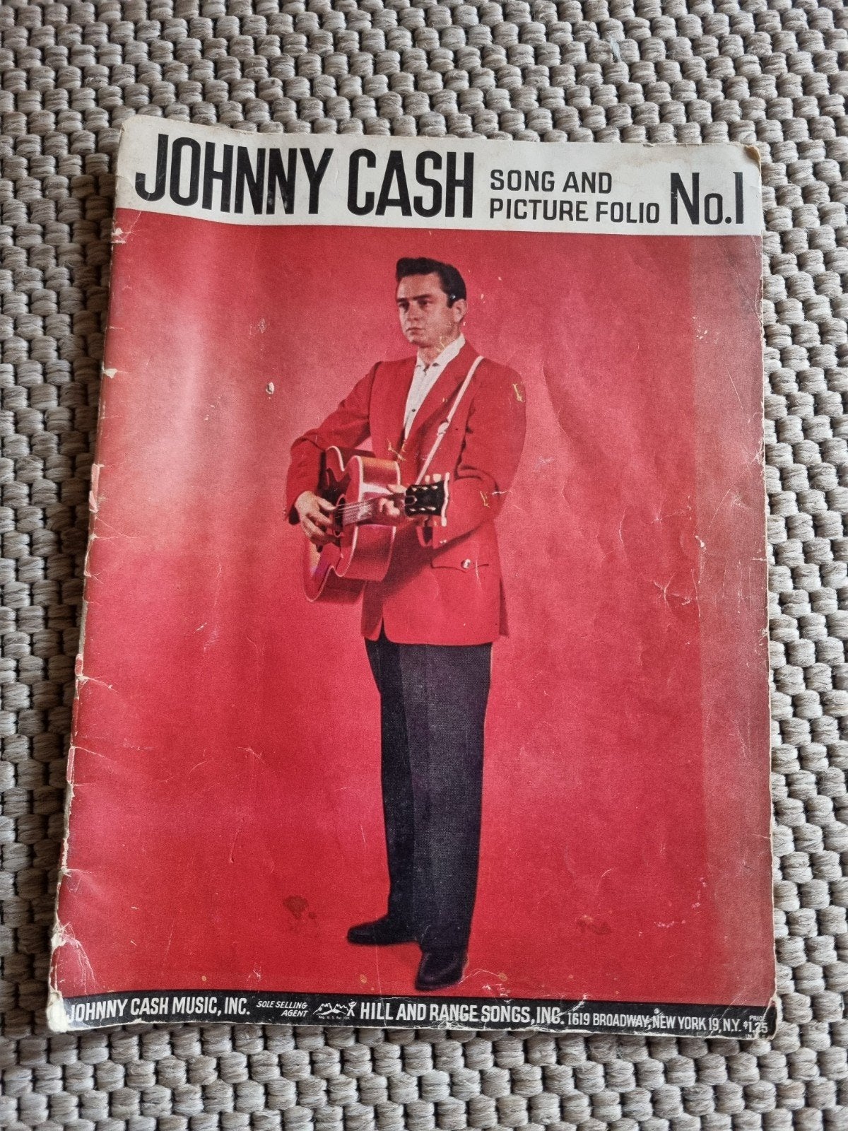 Johnny Cash song and picture folio No.1, Boeken, Ophalen of Verzenden, Gelezen