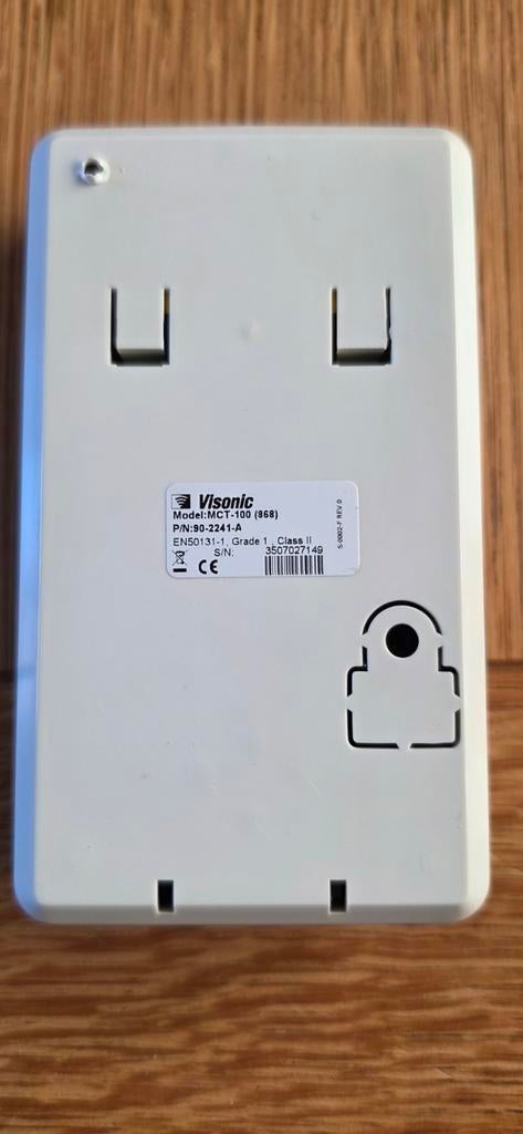 Visonic MCT-100 Draadloos, Ophalen of Verzenden, Compleet systeem, Overige soorten, Draadloos