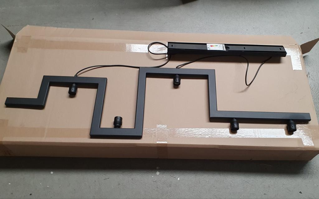 Ztahl Hanglamp Zwart Gepedercoat E27 - Nieuw in Doos, Huis en Inrichting, Lampen | Hanglampen, Modern, Industrieel, Nieuw, Ophalen of Verzenden