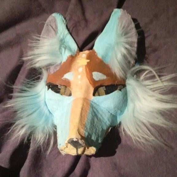 Fursuit catmask dog mask, Ophalen of Verzenden