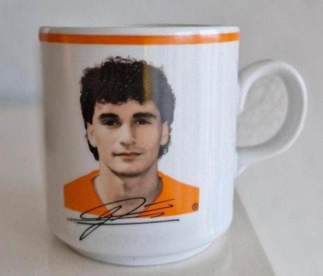 Beker Nederlands Elftal Gerald Vanenburg, Ophalen of Verzenden, Zo goed als nieuw