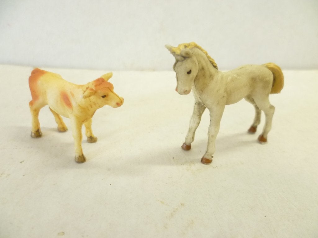 Elastolin Paard en Koe ca. 60er jr nieuw in originele zakje., Ophalen of Verzenden, Nieuw