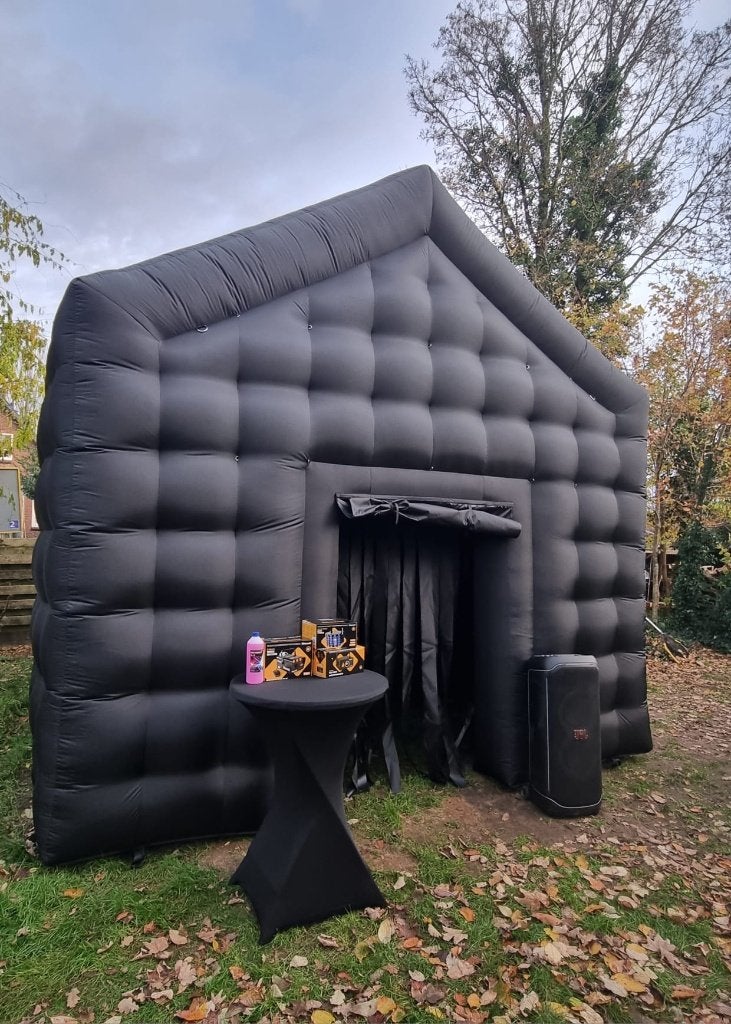 Opblaas Nachtclub 4,5 x 5,5 meter TE HUUR | Feesttent HUREN, Ophalen, Overige typen, Nieuw, 2 meter of meer