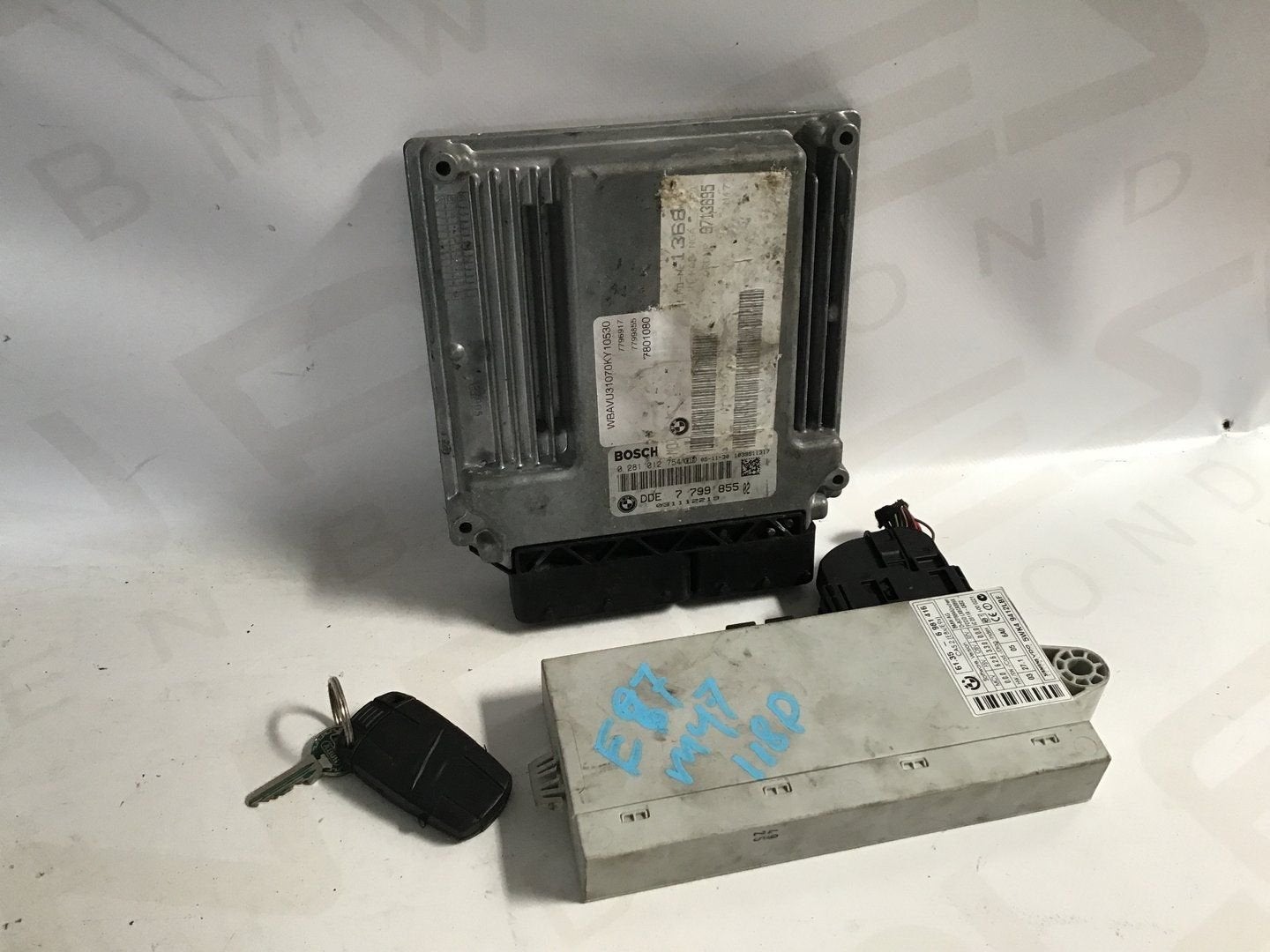Computer motormanagement set M47 BMW E87 7799855, Gebruikt, -, -, Ophalen of Verzenden