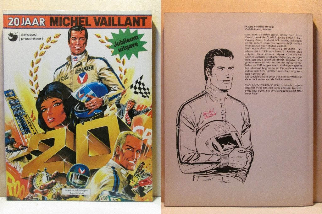 20 jaar Michel Vaillant (SC), Eén stripboek, Ophalen of Verzenden, Zo goed als nieuw, Jean Graton