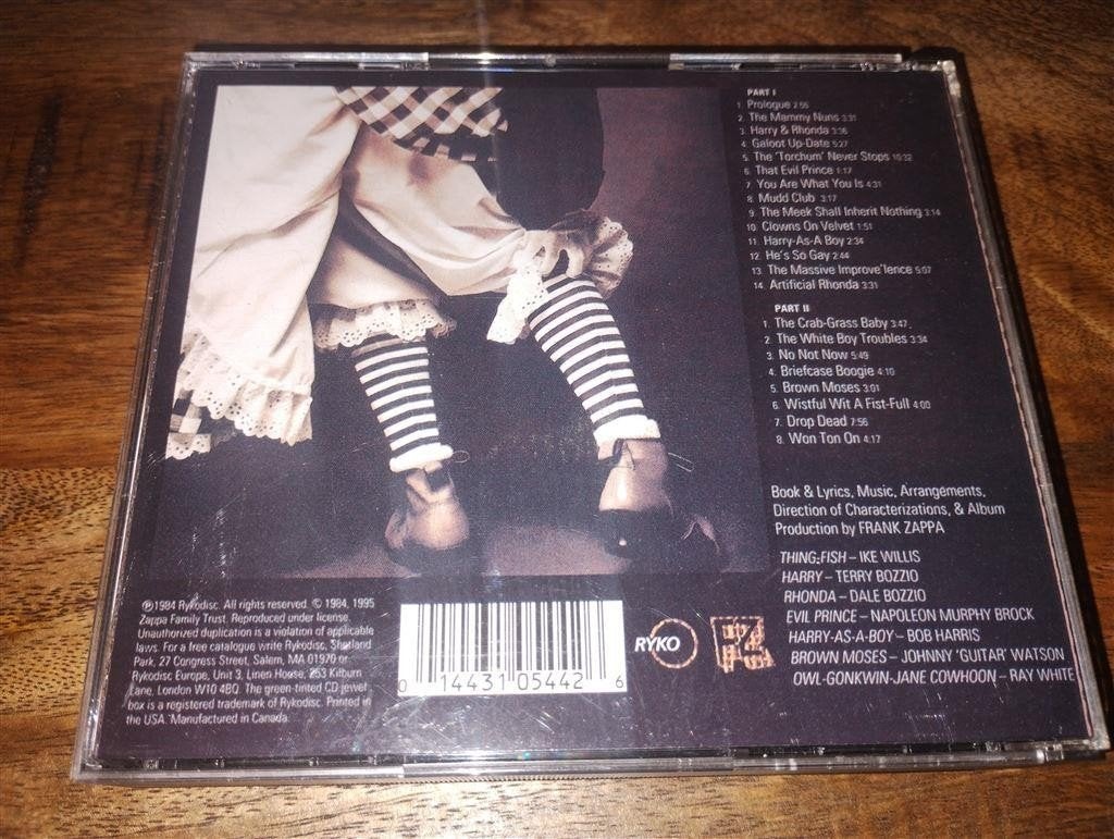 Frank Zappa ‎– Thing-Fish [2 CD], Ophalen of Verzenden, Zo goed als nieuw, Poprock