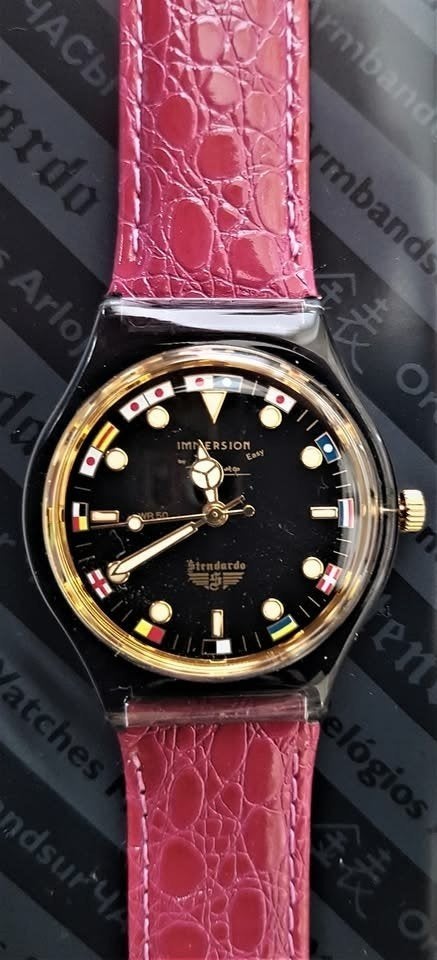 IMMERSION STENDARDO NOUTIC DAMES HORLOGES., Overige merken, Overige materialen, Verzenden, Polshorloge