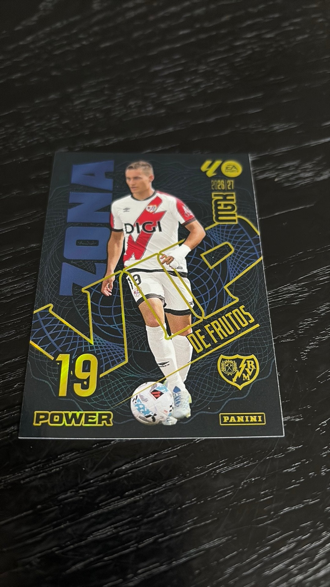 Panini MGK2026-2027 VIP De Frutos Nieuw, Ophalen of Verzenden, Nieuw, Buitenlandse clubs, Poster, Plaatje of Sticker