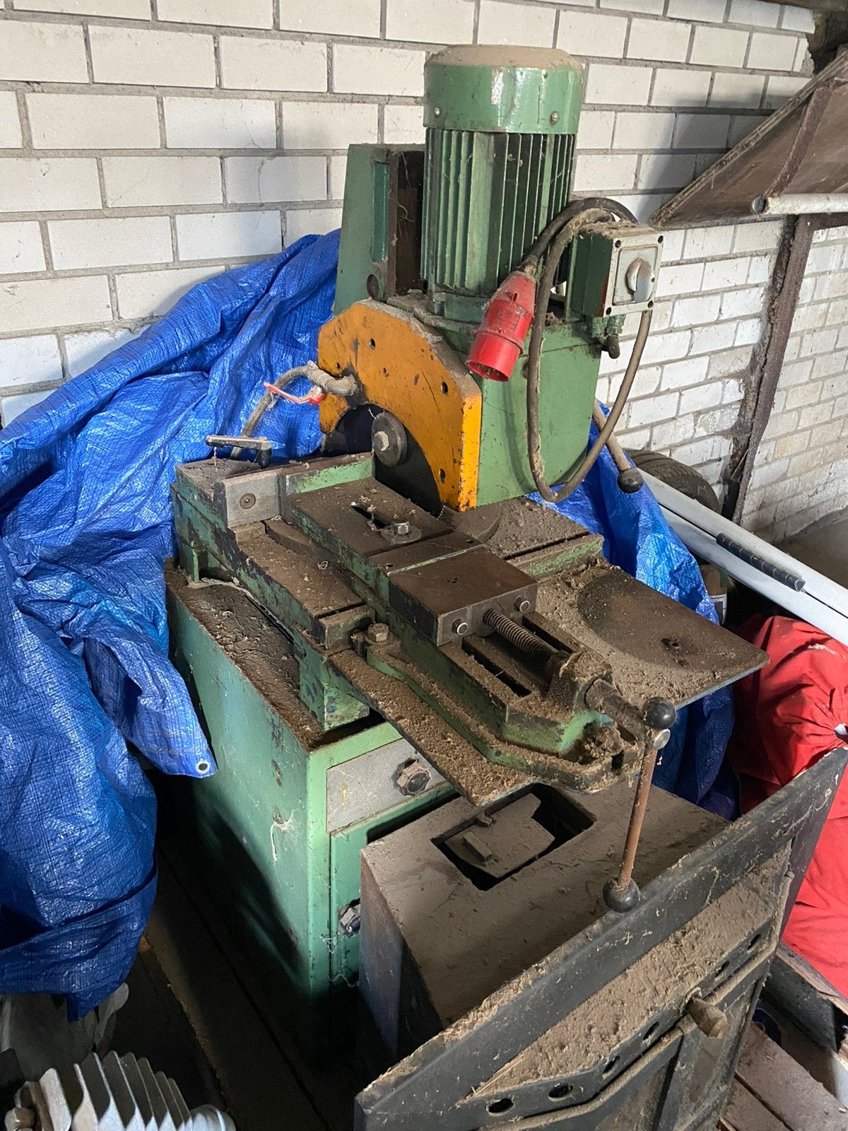 Zaagmachine, Ophalen, Gebruikt
