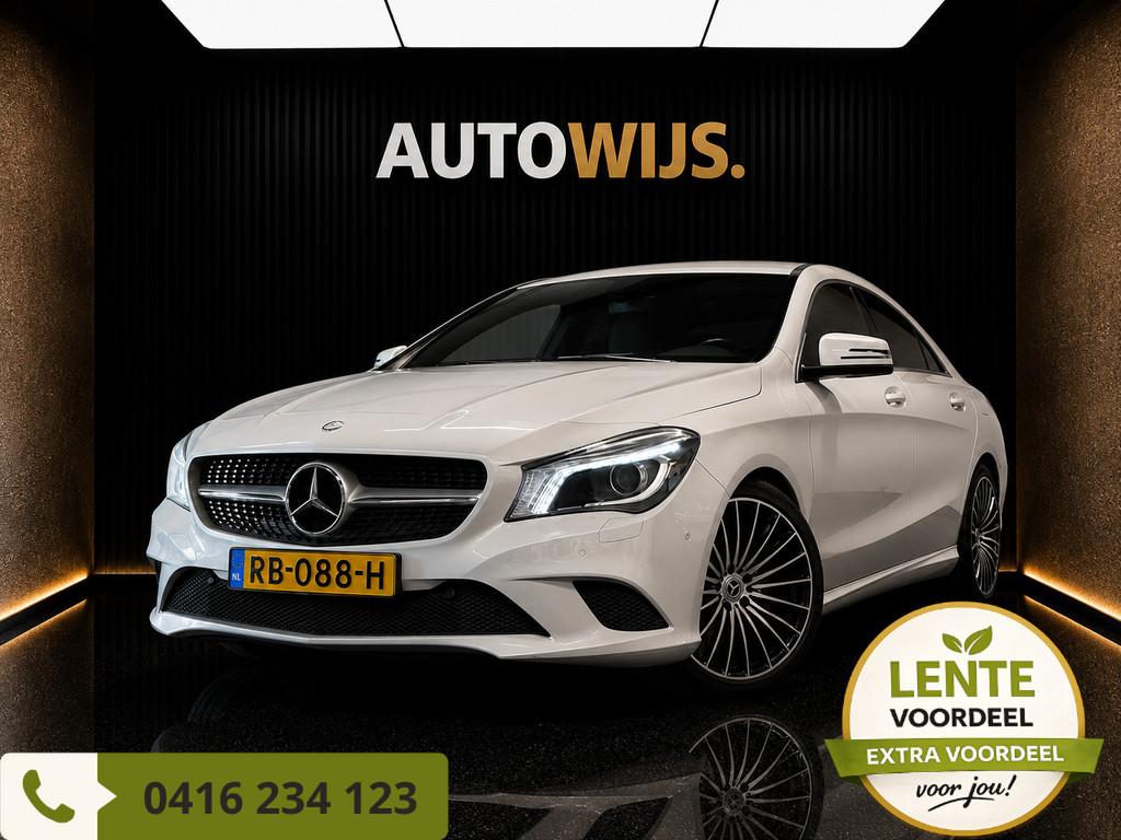 Mercedes-Benz CLA-klasse 180 Edition 1|AUT|LED|NAVI|STOELVER, Auto's, Gebruikt, 715 kg, Leder en Stof, 122 pk