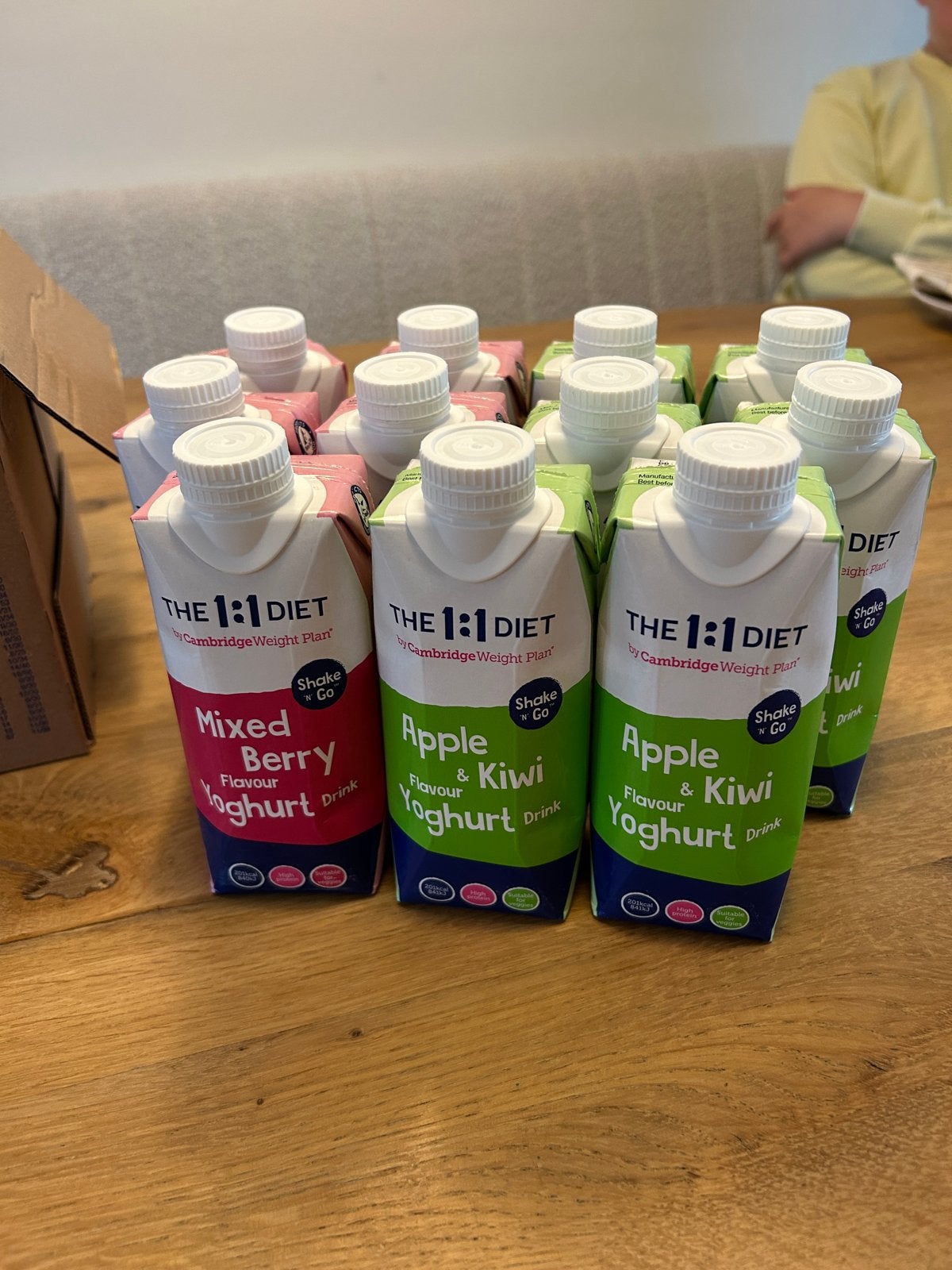 1:1 diet shakes kant en klaar., Ophalen