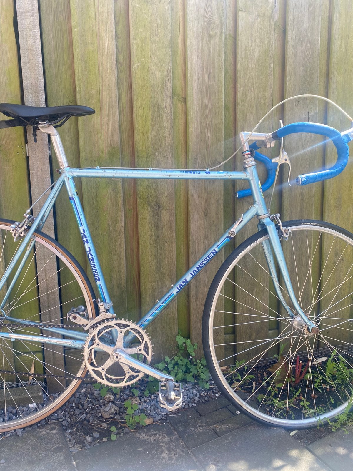 Vintage Jan janssen racefiets, Gebruikt, Ophalen, Overige merken, 10 tot 15 versnellingen