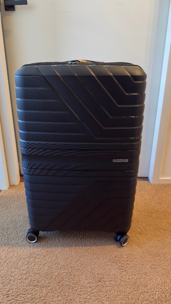 American Tourister By Samsonite Flytwist Spinner 78 EXP., Ophalen, Hard kunststof, 45 tot 55 cm, Zo goed als nieuw