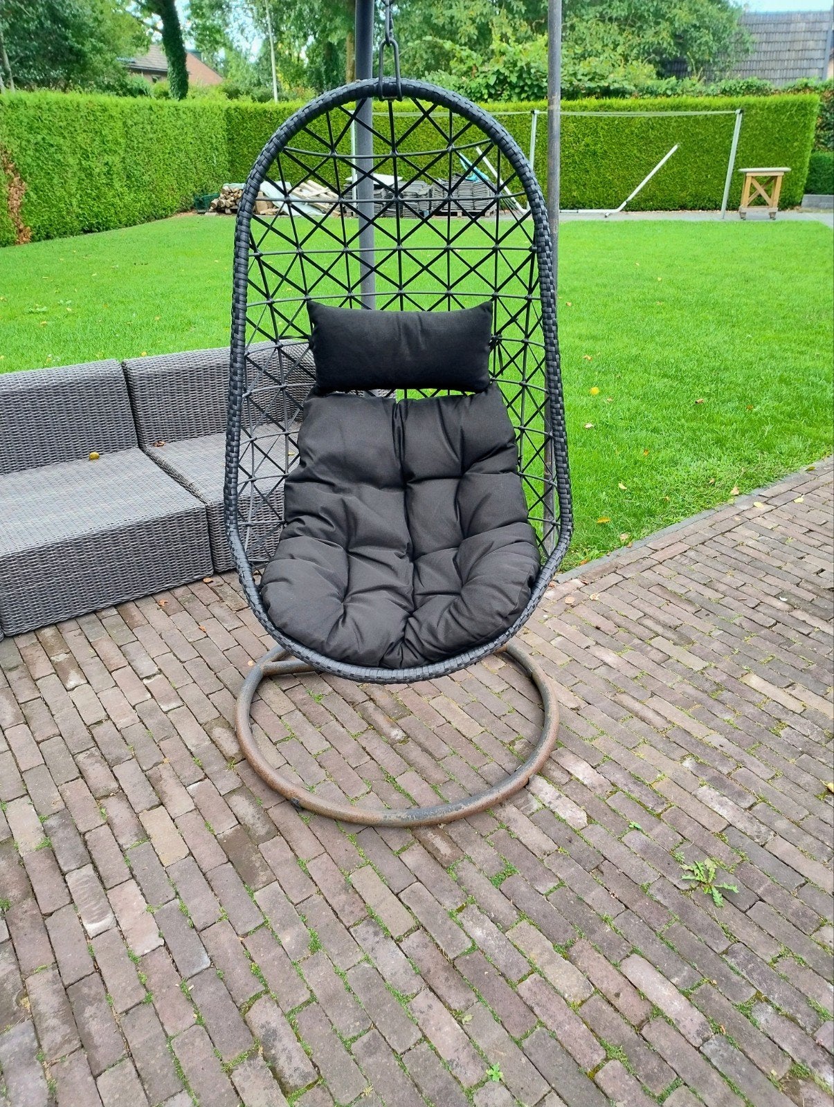 hangstoel, Tuin en Terras, Ophalen, Gebruikt, Rotan