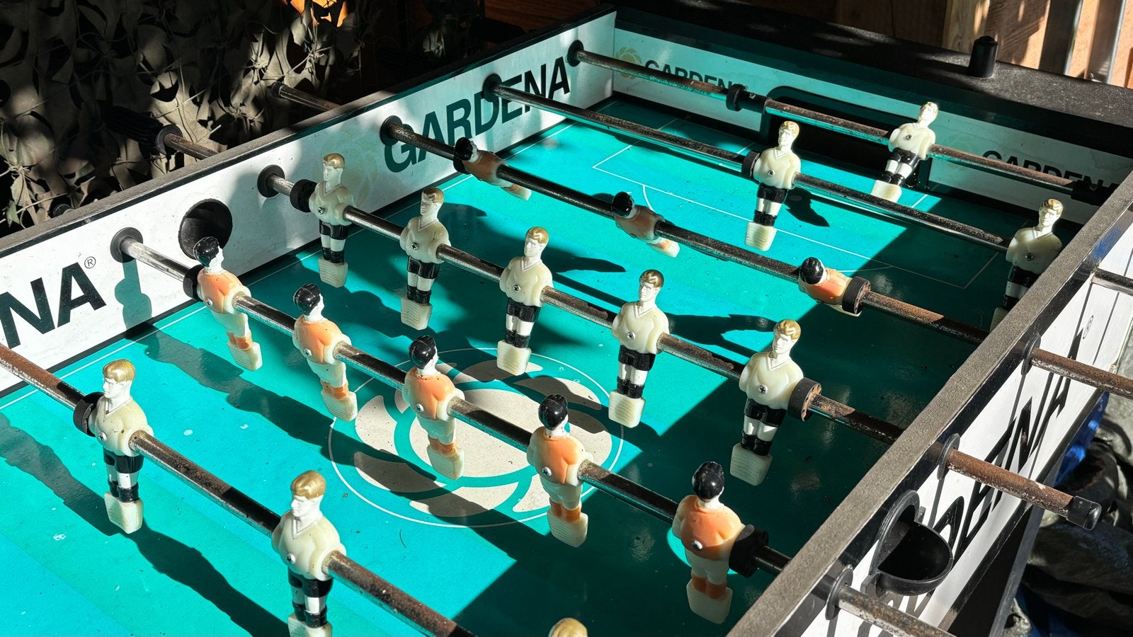 Gardena Tafelvoetbaltafel - Robuust en Klaar voor Spel, Kinderen en Baby's, Ophalen, Gebruikt
