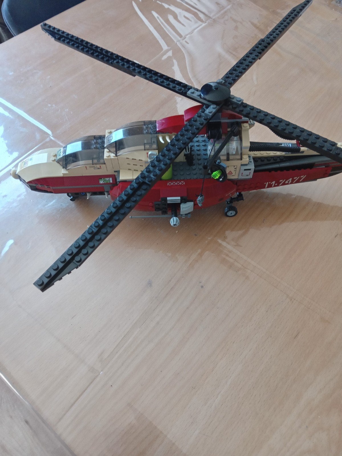 LEGO Dino 2010 7298 T-Rex Dino Air Tracker Helicopter, Compleet, Gebruikt, Overige thema's, Lego