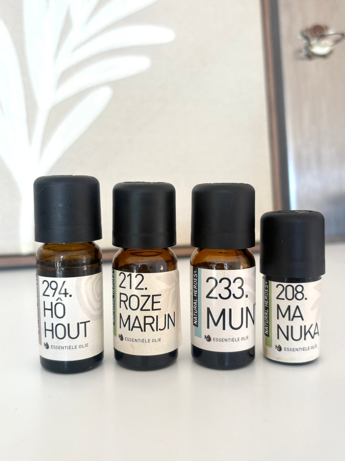 Set Natural heroes eterische olien, Ophalen of Verzenden, Zo goed als nieuw, Gehele gezicht
