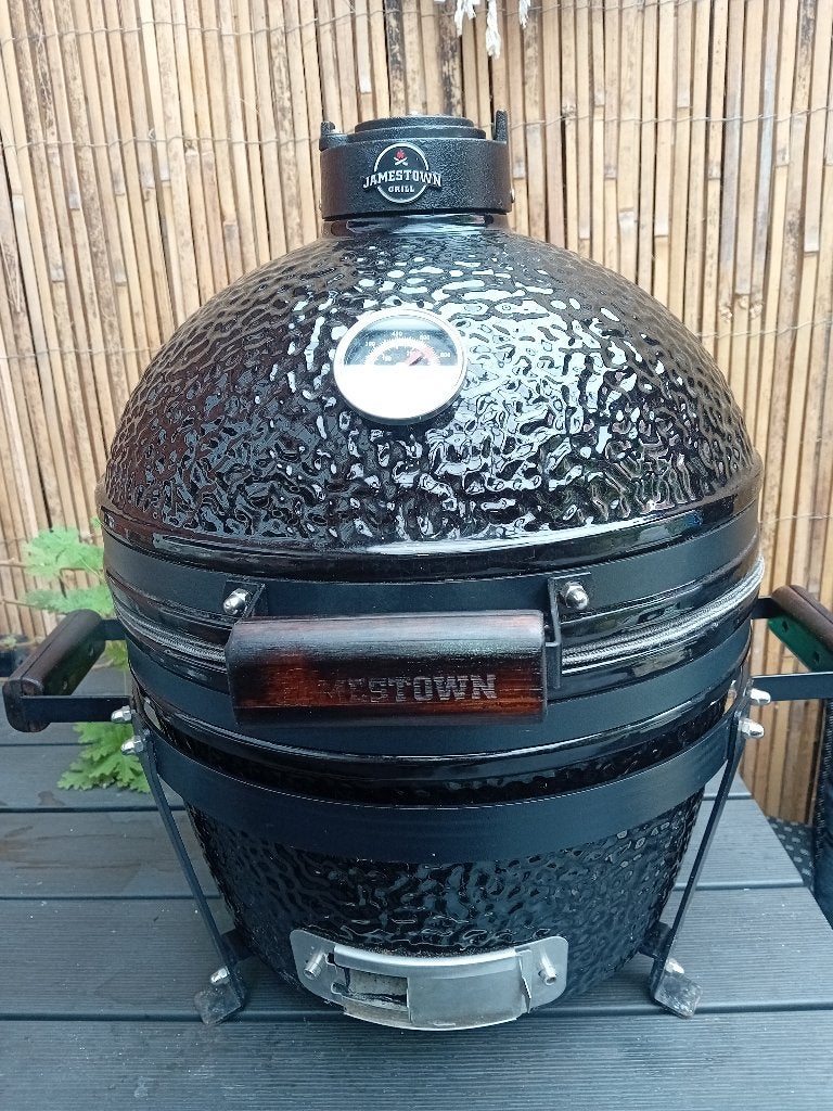 Kamado bbq jamestown compact 15 inch/33cm rooster, Tuin en Terras, Ophalen, Zo goed als nieuw, Jamestown