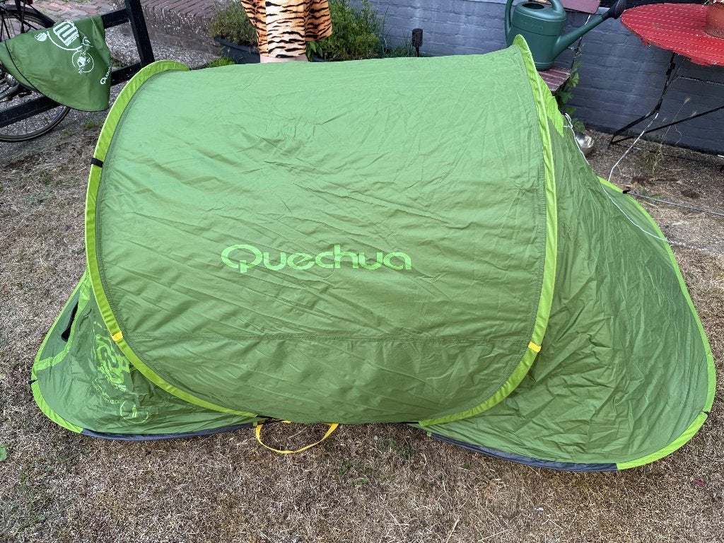 Festivaltentje (1-persoons), Ophalen, Zo goed als nieuw, Tot en met 2