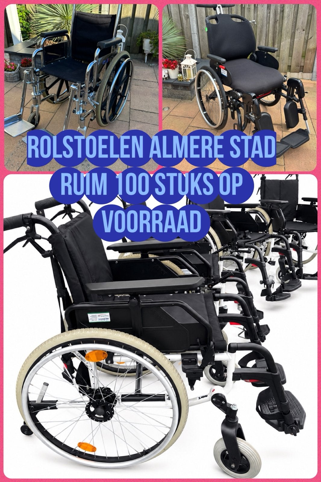 Rolstoelen Almere Stad , altijd ruim 100 stuks op voorraad, Diversen, Meer info ☎️0️⃣6️⃣➖2️⃣0️⃣9️⃣0️⃣1️⃣0️⃣4️⃣0️⃣, Zo goed als nieuw
