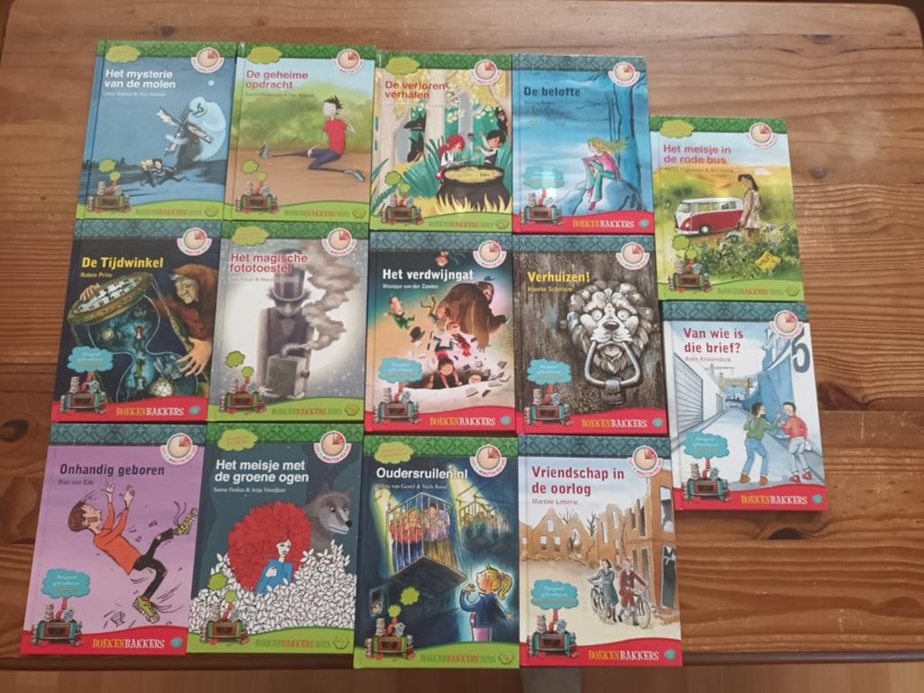 Partij BoekenBakkers Kinderboeken Collectie - 15 Delen, Ophalen of Verzenden
