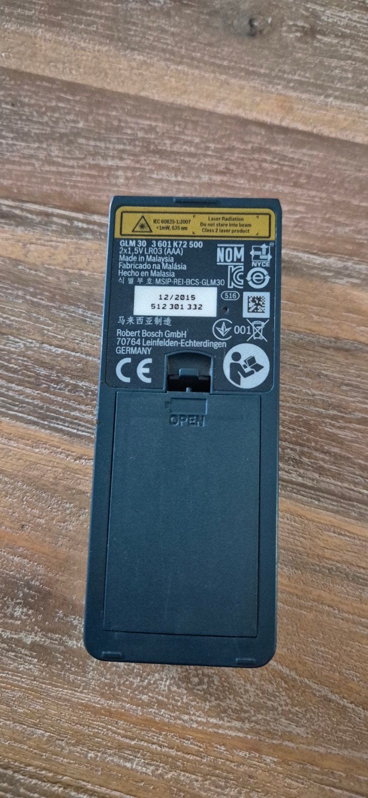 bosch professional GLM 30, Ophalen of Verzenden, Zo goed als nieuw