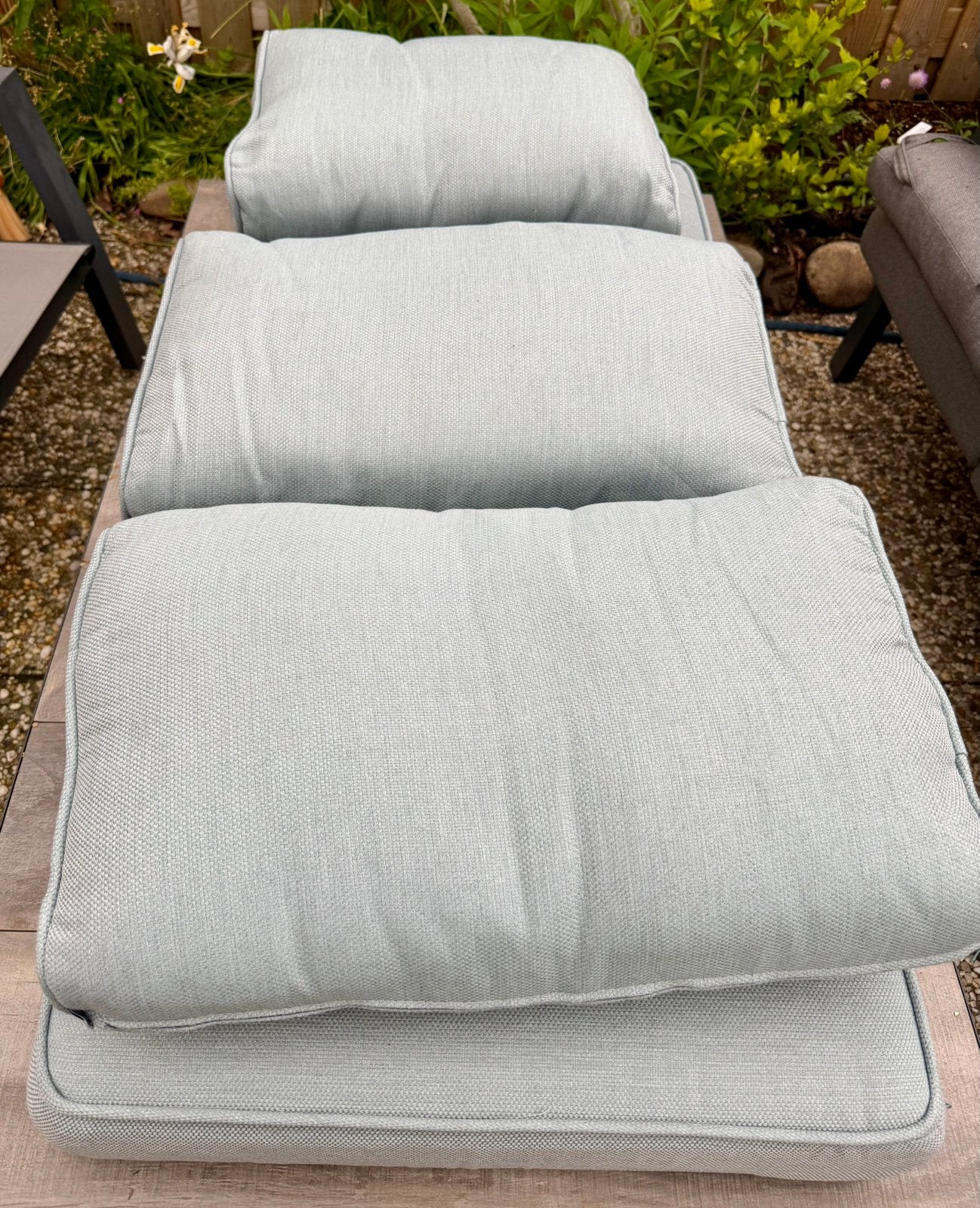 Garden Impressions lounge kussenset lichtgrijs nieuw, Tuin en Terras, Ophalen, Nieuw