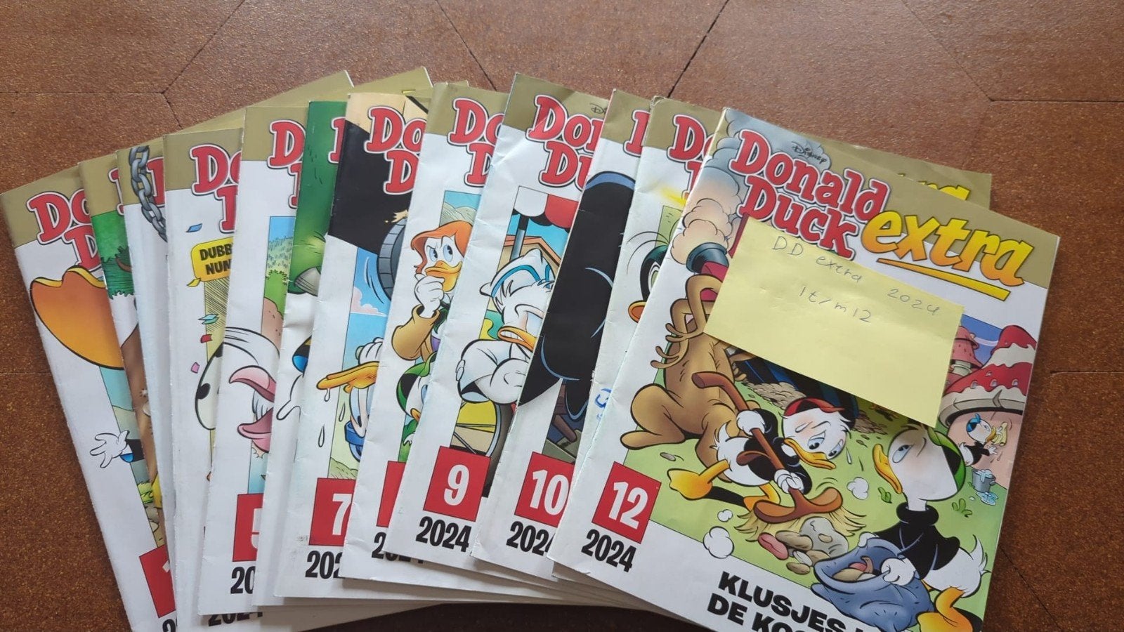 Donald Duck Extra - Complete jaargang 2024, Complete serie of reeks, Ophalen, Zo goed als nieuw