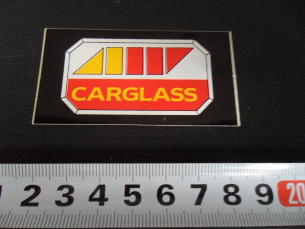 sticker CARGLASS   logo, Verzamelen, Stickers, Ophalen of Verzenden, Zo goed als nieuw
